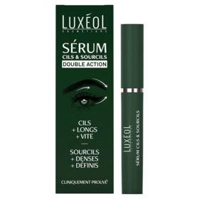 Luxéol sérum cils et sourcils 10 ml – Pousse, densité et renforcement