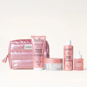 Luxéol Trousse Protocole Brillance – Routine capillaire cheveux brillants et disciplinés