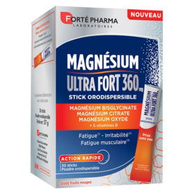 Forté Pharma Magnésium Ultra Fort 360 30 sticks