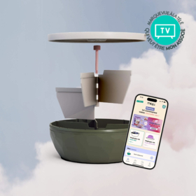 Maju le bol crème et kaki – Bol minceur intelligent sans peser