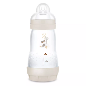 MAM Biberon Easy Start Anti-Colique  2 mois+ Débit 2 Coton 260ml