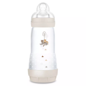 MAM Biberon Easy Start Anti-Colique 4 mois+ Débit 3 Sable 320ml