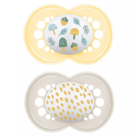 MAM Original Sucettes 16+ mois x2 (Motifs et Coloris Aléatoires)