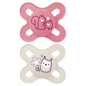 MAM Sucettes Original Naissance 0-2 Mois x2 (Motifs et Coloris Aléatoires)