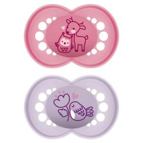 MAM Sucettes Original Nature 16+ mois x2 (Motifs et Coloris Aléatoires)