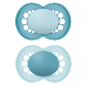 MAM Original Tendance Sucettes 6+ mois x2 (Motifs et Coloris Aléatoires)