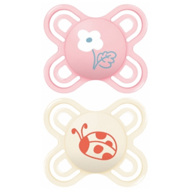 MAM Sucettes Perfect 0-2 Mois x2 (Motifs et Coloris Aléatoires)