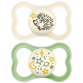 MAM Sucettes Suprême Nuit 16Mois + (Motifs et Coloris Aléatoires)