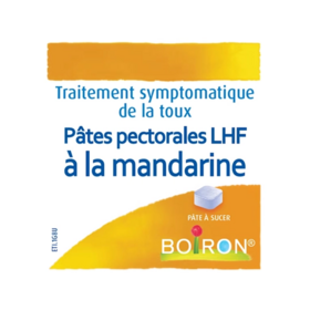 Boiron Pates pectorales LHF à la mandarine - Apaise la gorge & favorise le confort respiratoir 60 g