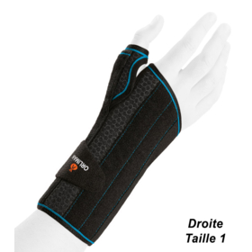 MANU EASY - Attelle de Poignet-Pouce Droite Long - Taille 1