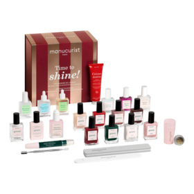 Manucurist Calendrier de l’Avent Time to Shine! 2026 – 24 produits taille réelle pour ongles et mains