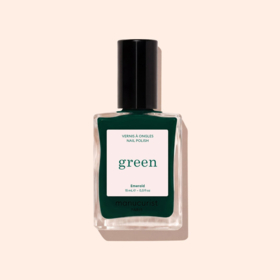 Manucurist Green™ Emerald 15 ml – vernis à ongles vert sapin profond