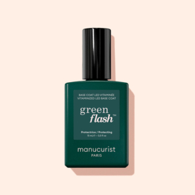 Manucurist Base Coat Vitaminée Green Flash™ 15 ml – base fortifiante semi-permanent