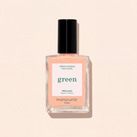 Manucurist Green™ Milky Peach 15 ml – vernis à ongles pêche laiteux