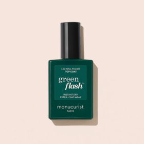 Manucurist Green Flash Top Coat Semi-permanent LED 15 ml