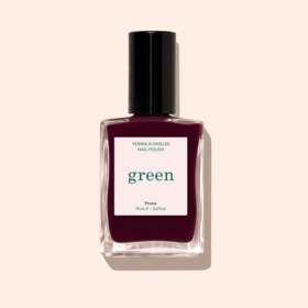 Manucurist Green™ Prune 15 ml – vernis à ongles bordeaux lie de vin