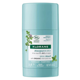 Masque en Stick Menthe Aquatique Bio et Argile - 25 g