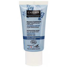 Masque Hydratant Visage Contour des Yeux et des Lèvres Bio - Peaux Déshydratées - 50 ml