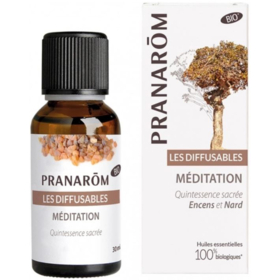 MEDITATION - Les Diffusables Quintessence Sacrée Bio - 30 ml
