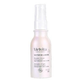 Melvita Nectar de Lumière booster d'éclat 50 ml — peeling de nuit biphasé doux et anti-taches