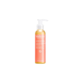 Melvita Source de Roses huile lactée démaquillante 145 ml — nettoyant visage bio peaux sensibles