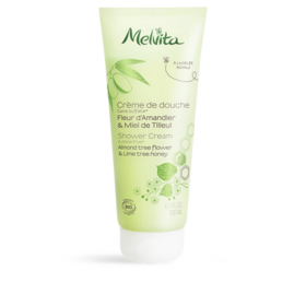 Melvita Crème de Douche Fleur d'Amandier & Miel de Tilleul Bio 200ml