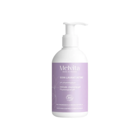 Melvita soin lavant intime bio 225 ml — nettoyant doux sans sulfate au pH physiologique