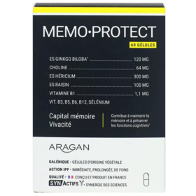 MEMO-PROTECT - Capital Mémoire et Vivacité - 60 gélules