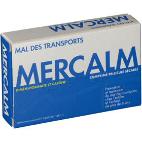 Mercalm Mal des Transports - 15 comprimés