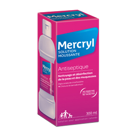 MERCRYL - Solution Moussante Antiseptique - 300 ml