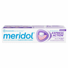 Meridol Express Action Dentifrice 75ml gencives sensibles saignements