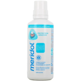 Meridol Protection Gencives bain de bouche 400 ml – bain de bouche hygiène buccale