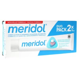 Meridol protection gencives dentifrice 2 × 75 ml – dentifrice gencives sensibles
