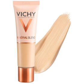 MINERAL BLEND - Fond de Teint Hydratant Tenue 16h - N°1 Clay