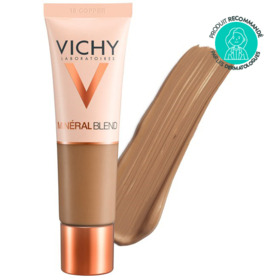 MINERAL BLEND - Fond de Teint Hydratant Tenue 16h - N°18 Copper