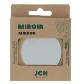 Miroir Face en Bois 7 cm