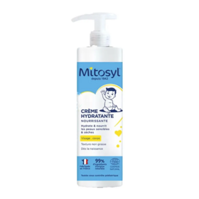 Mitosyl Crème hydratante nourrissante bébé 500 ml – Hydratation et protection des peaux sensibles