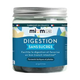 Mium Lab Gummies Digestion sans suche Litchi-pomme 42 gummies