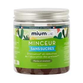 Mium Lab Gummies Minceur Sans sucre 42 gummies