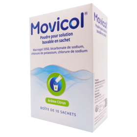 Movicol 10 sachets – laxatif au macrogol 3350 contre la constipation