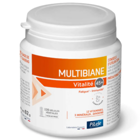 Pileje Multibiane Vitalité 45+ 120 gélules