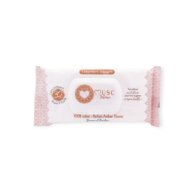 Musc Intime Lingettes intimes Amber Flower x30 hygiène intime parfumée et fraîcheur durable