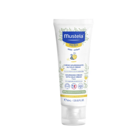 Mustela Crème nourrissante au cold cream – soin visage peaux sèches 40 ml