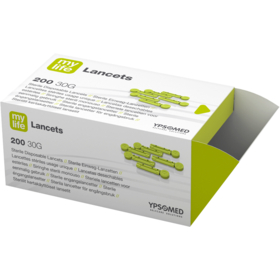 MYLIFE - Lancette Stérile  Multicolor 30G - 200 lancettes