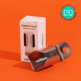 MyVariations Support Mural – Rangement mural pour brosse à dents électrique