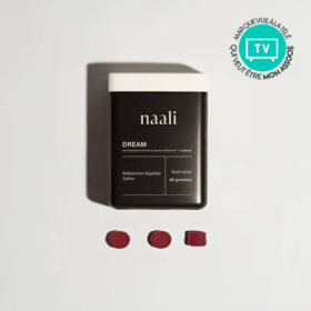 Naali Dream Gummies sommeil 60 gommes – mélatonine végétale et safran