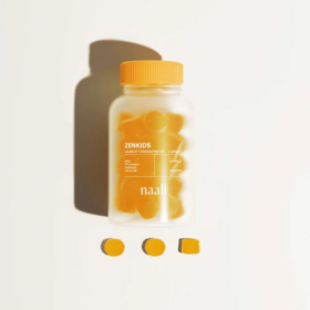 Naali ZenKids Gummies au safran pour enfants 90 gummies