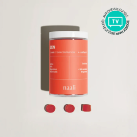 Naali Zen Gummies au safran pour enfants et adultes dès 4 ans 90 gummies
