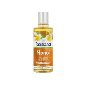 Natessance Huile Sèche Monoï 100 ml – Hydratation, éclat et senteur des îles