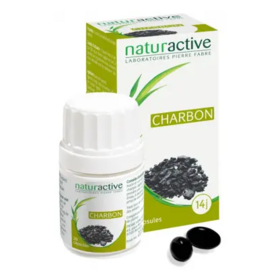 Naturactive Charbon végétal 28 capsules – complément alimentaire confort digestif